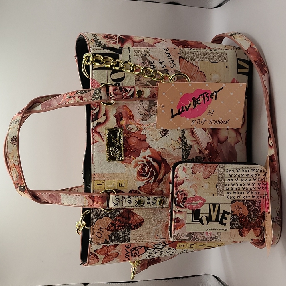 Luv Betsey® Kalle Mid Size Satchel and Wallet